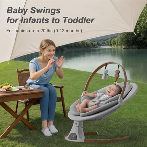 Monamii Baby Swings for Infants - Image 2