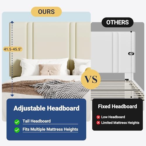 Allewie Full Size Platform Bed Frame - Image 6
