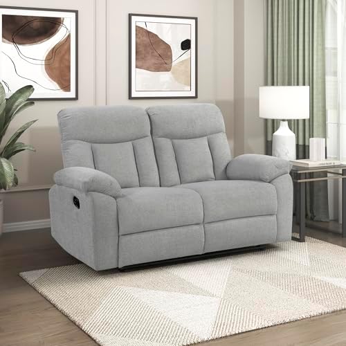 Lexicon Manual Double Recliner Loveseat by Lexicon
