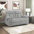 Lexicon Manual Double Recliner Loveseat by Lexicon