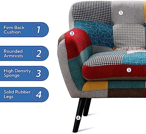 Bonzy Home Modern Oversized Accent Chair - Image 5