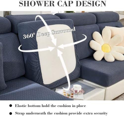 Sofa Covers Couch Covers for Sofa Pet Friendly Couch Cushion Covers Universal - Image 4