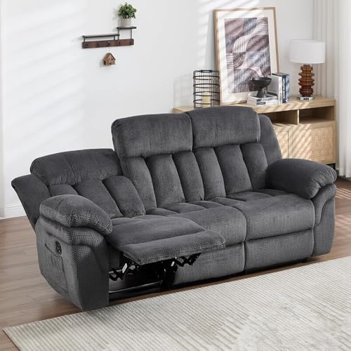 CANMOV Recliner Sofa Set, 2 Oversize Power Lift Recliner Chair and Manual - Image 5