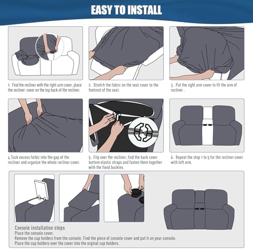 TAOCOCO Reclining Loveseat - Image 6