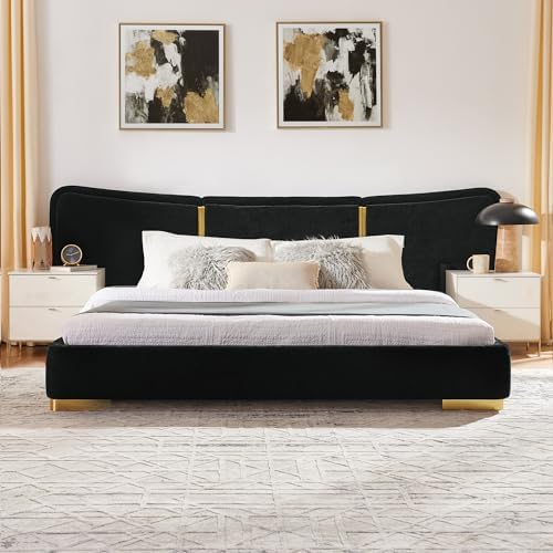 Queen Size Upholstered Bed Frame - Image 5