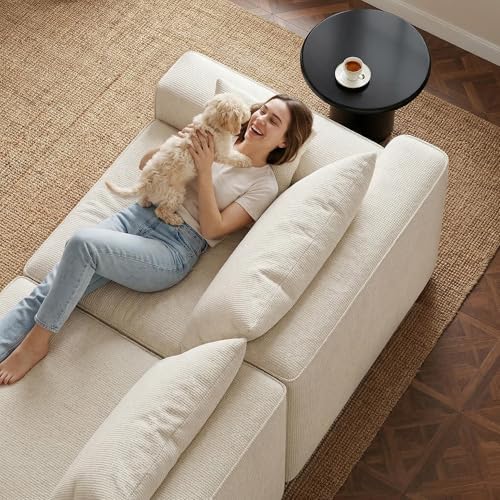 Homkdom Modular Sectional Sofa for Apartment, Right Facing - Image 3
