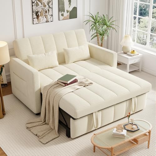 Nebuaegis Sleeper Sofa Bed, 3-in-1 Convertible Pull Out Couch by Nebuaegis