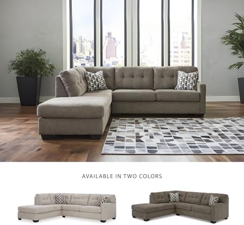 Signature Design by Ashley Mahoney Full Sleeper Sofa Sectional - Image 6