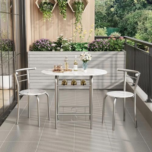 Shahoo 3-Piece Dining Table Set - Image 3