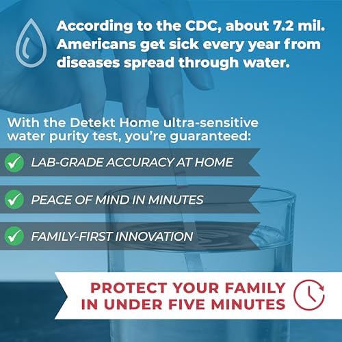 Detekt RV Freshwater Test Bacteria/Mold, Camper Water Filter Test - Image 4