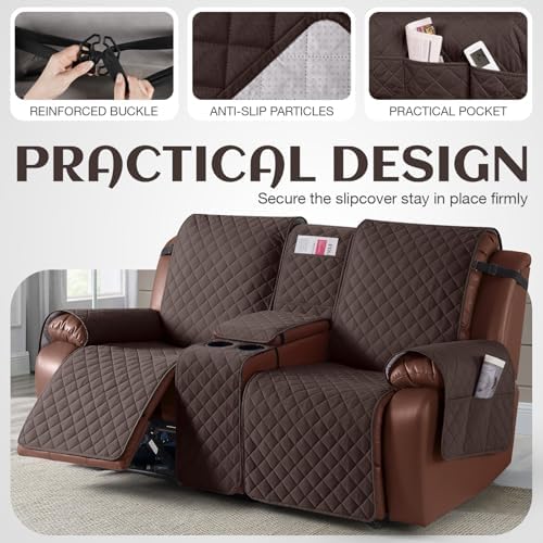 KinCam 100% Waterproof Loveseat Recliner Cover - Image 4