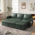 COPIAE 89 inch L-Shaped Sectional Sofa Sleeper by COPIAEMakesYourLifeMoreEnjoyable