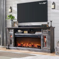 OKD 70" Farmhouse Fireplace TV Stand by OKD