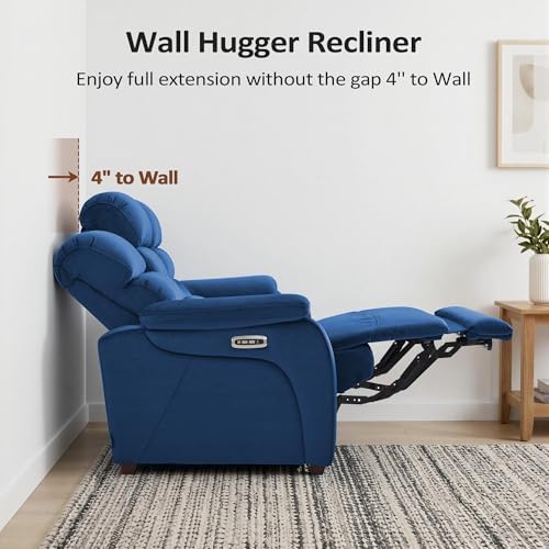 MCombo 87.2'' Wall Hugger Power Recliner Sofa - Image 4
