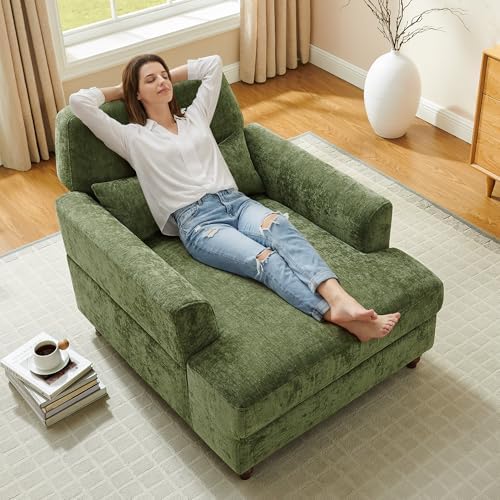 Oversized Chaise Lounge Chair - Image 6