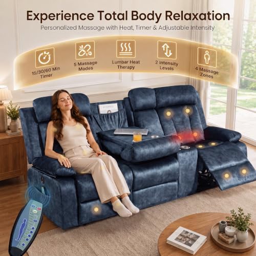 GUEAPY Power Reclining Sofa - Image 3
