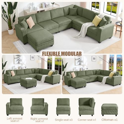 127" Modular Sectional Couch - Image 3