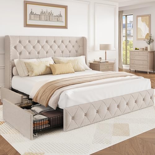 BRELTAM King Size Bed Frame by Breltam