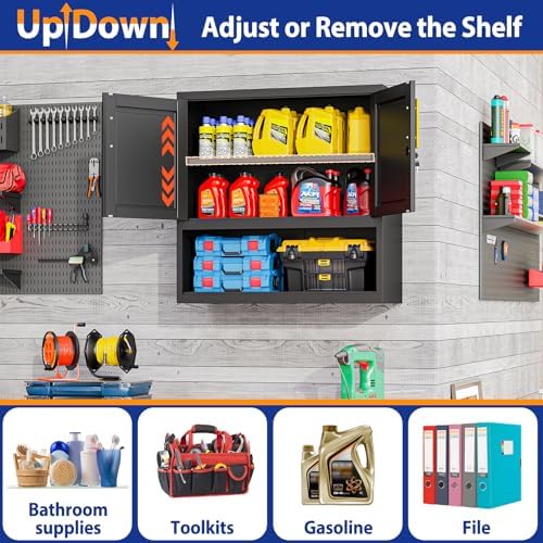 GAIOUS Metal Garage Wall Cabinet - Image 4