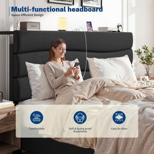 EnHomee Full Size Bed Frame - Image 3