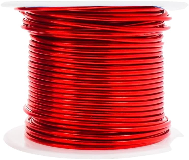 Mandala Crafts 14 Gauge Anodized Aluminum Craft Wire for Jewelry Making - 240 FT Colored Flexible Rainbow Combo Wire - Bendable for Bonsai Armature Crafting Sculpting