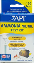 API Ammonia 130-Test Freshwater and Saltwater Aquarium Water Test Kit by API
