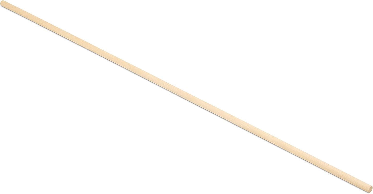 Dowel Rods Wood Sticks Wooden Dowel Rods - 5/16 x 24 Inch Unfinished Hardwood Sticks - for Crafts and DIYers - 50 Pieces by Woodpeckers