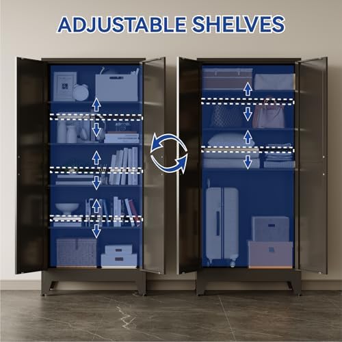 COFaR Metal Pantry Cabinet - Image 5