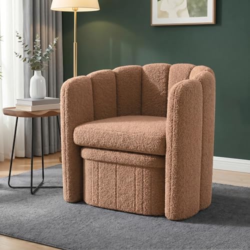 Homkdom Barrel Accent Chair by ElevateYourHome%EF%BC%8CEnhanceEver
