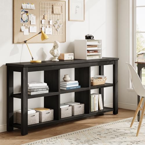 Solid Wood Horizontal Bookcase by TribewoodbyTribesigns