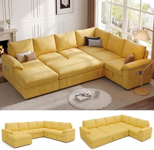 106'' Modular Sectional Sofa by Unknown