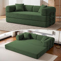 79" Convertible Futon Sofa Bed, 5-in-1 Boneless Couch by NNQComfyHome