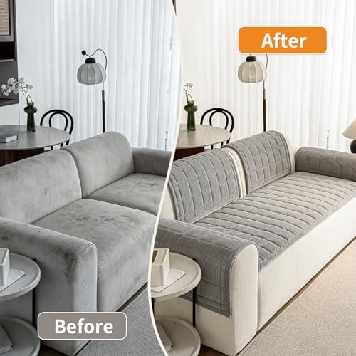 Couch Covers for Dogs, Non Slip Washable Pet Couch Covers for Sofa - Image 5