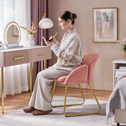 Yaheetech Flower Shape Vanity Chair - Image 4
