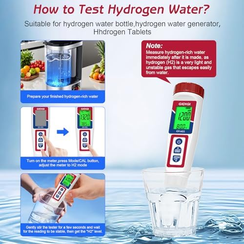Water pH Tester, Digital ORP Meter - Image 4