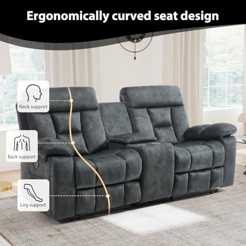 CANMOV Recliner Sofa Set, Power Lift Recliner - Image 5