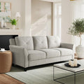 Studio Living Harrington 80.3" Sofa, Transitional Modern, Pocket Coil Comfort by StudioLiving