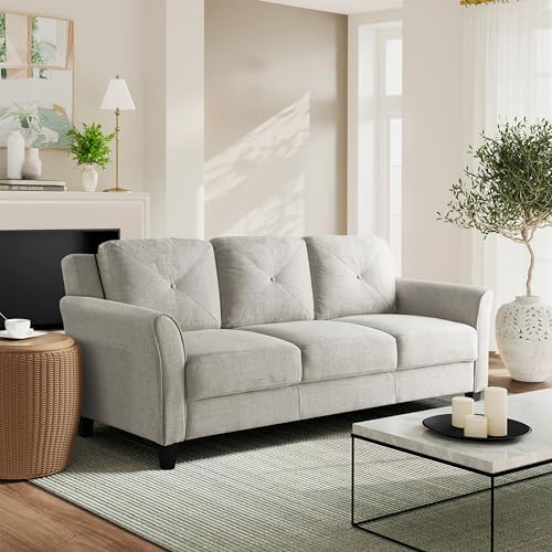 Studio Living Harrington 80.3" Sofa, Transitional Modern, Pocket Coil Comfort by StudioLiving