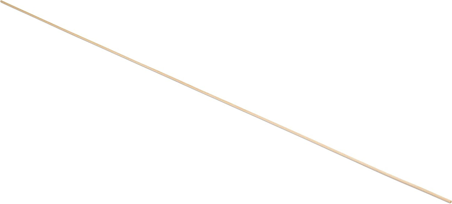 Dowel Rods Wood Sticks Wooden Dowel Rods 1/8 x 36 Inch Unfinished Hardwood Sticks for Crafts and DIYers 25 Pieces by Woodpeckers
