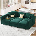 Belffin Modular Velvet Sectional Sofa by Belffin