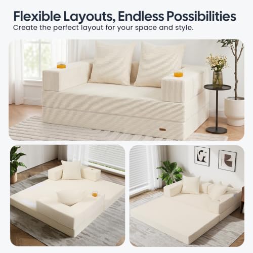COMAX Boneless Futon Sofa Bed - Image 4