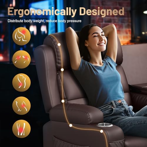 RV Reclining Sofa, Home Theater Seating Loveseat Couch - Image 5