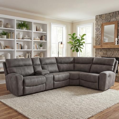 Signature Design by Ashley Easy-to-Clean Power Reclining Sectional - Image 2