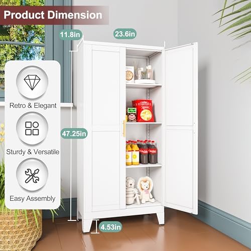 winiowa Metal Pantry Cabinet - Image 3
