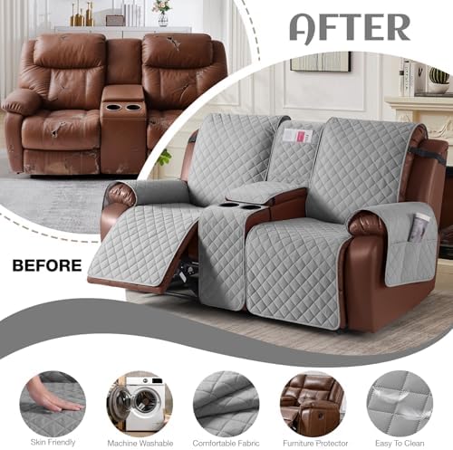 KinCam 100% Waterproof Loveseat Recliner Cover - Image 5