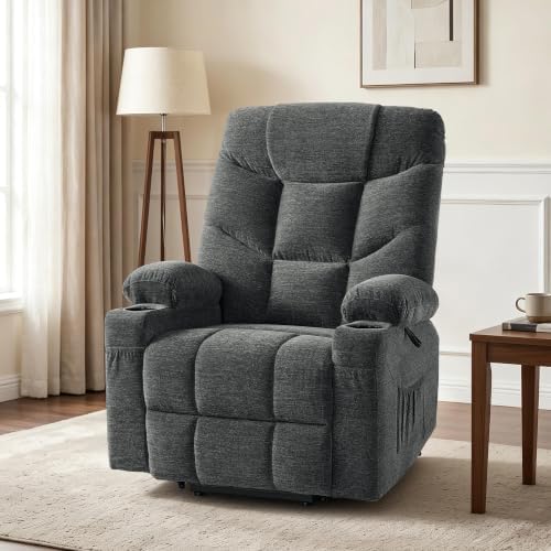 MCombo Power Lift Recliner for Elderly, Fabric 7283 - Image 6