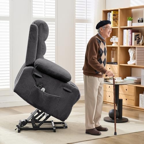 Garvee Oversized Power Lift Recliner Chair - Image 4
