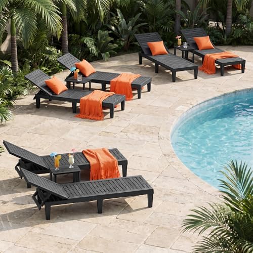 NUNU LAB Outdoor Chaise Lounge Chairs Set by NUNULAB