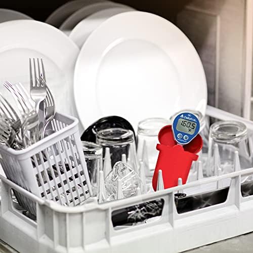 DeltaTrak 12214 Waterproof Dishwasher Thermometer Kit w/Auto-Cal - Image 3