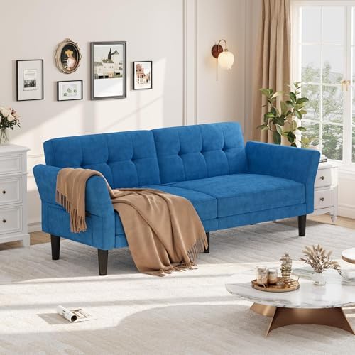 GarveeHome 89" Convertible Futon Sofa Bed - Image 3